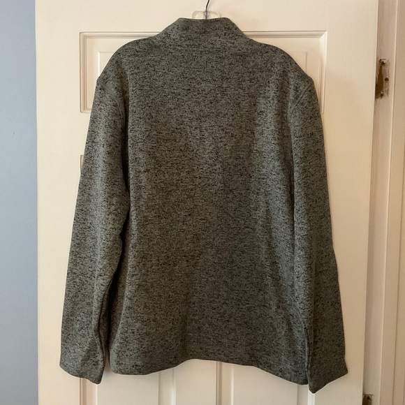 Eddie Bauer Mens 1/4 Zip Pullover Sweater Charcoal Gray XL Outdoor Hiking - Picture 5 of 8